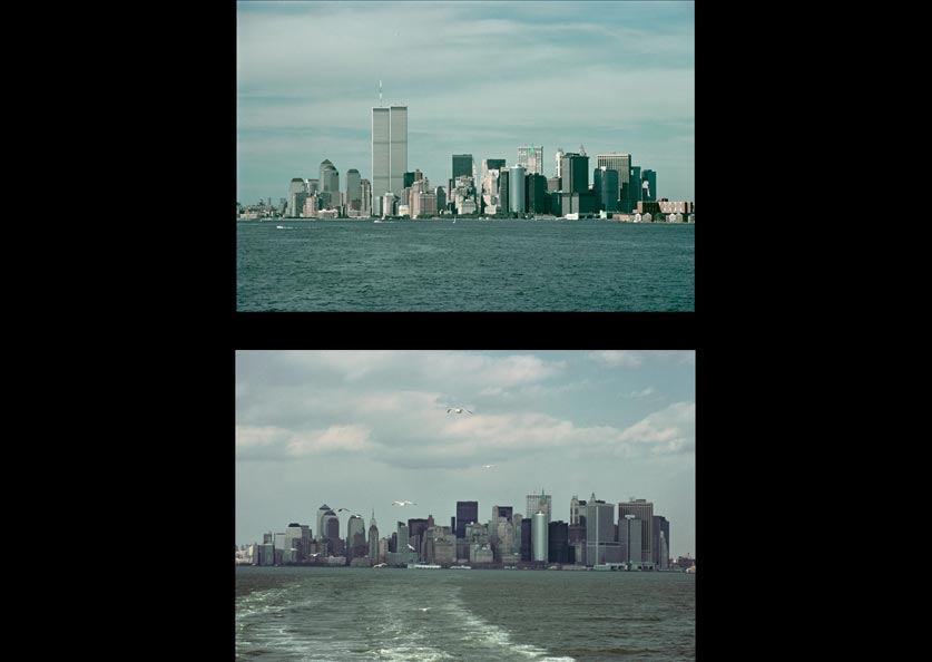 Twin Towers Photo Twins